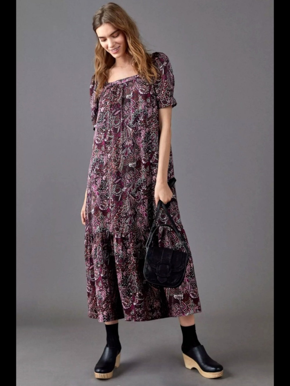 NWT Maeve Anthropologie Lisabetta Maxi Dress S